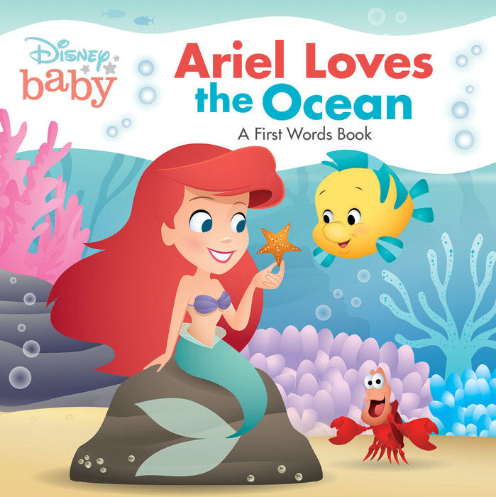 Ariel Loves the Ocean - A First Words Book