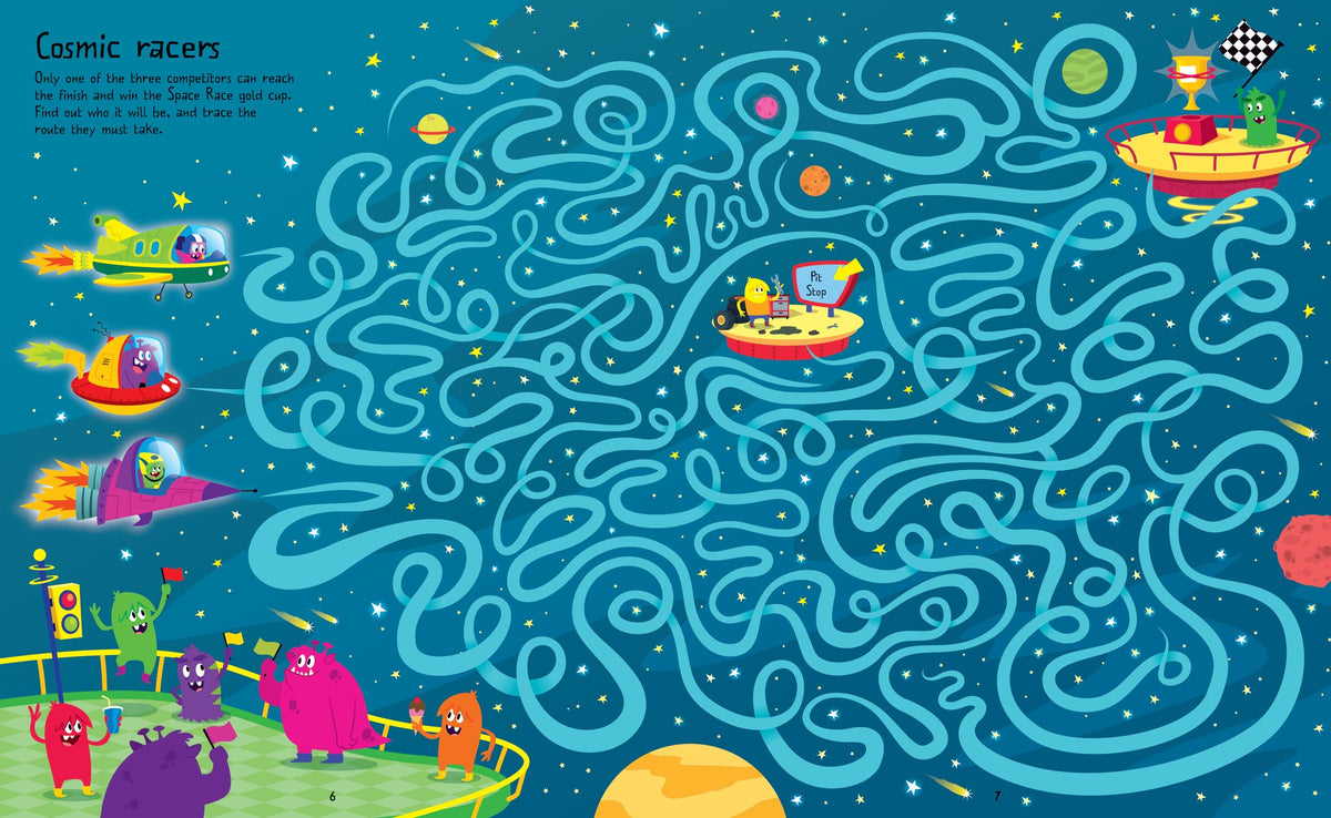 Space Maze Book