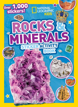 National Geographic Kids Rocks & Minerals Sticker Activity Book