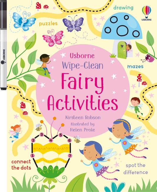 Wipe Clean Fairy Activites