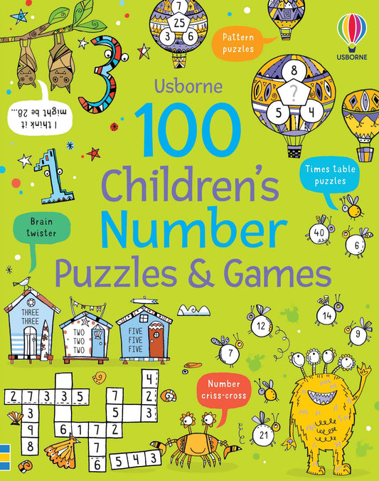 100 Children's Number Puzzles & Games