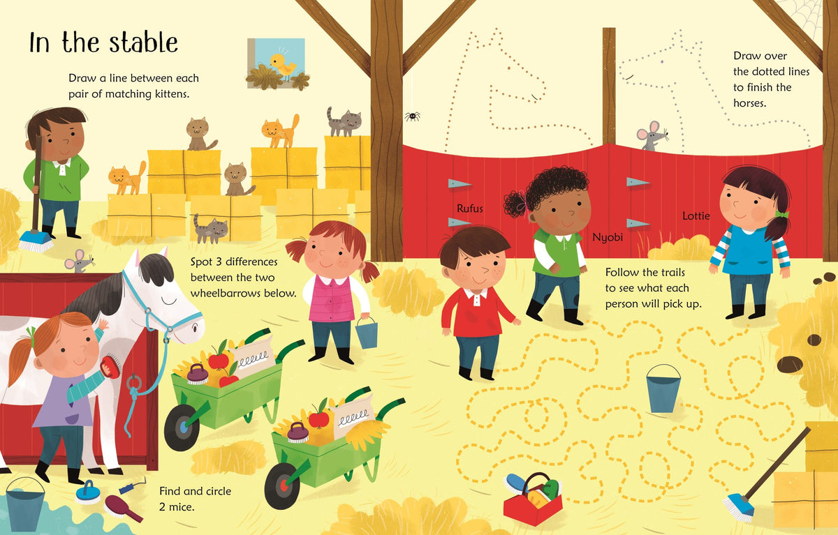 Wipe Clean Horse and Pony Activities