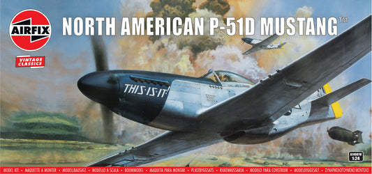 North American P-51D Mustang 1/24