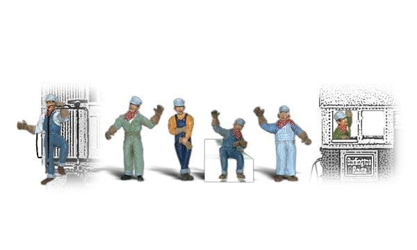 HO Engineers 6pc