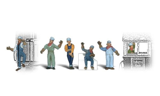 HO Engineers 6pc