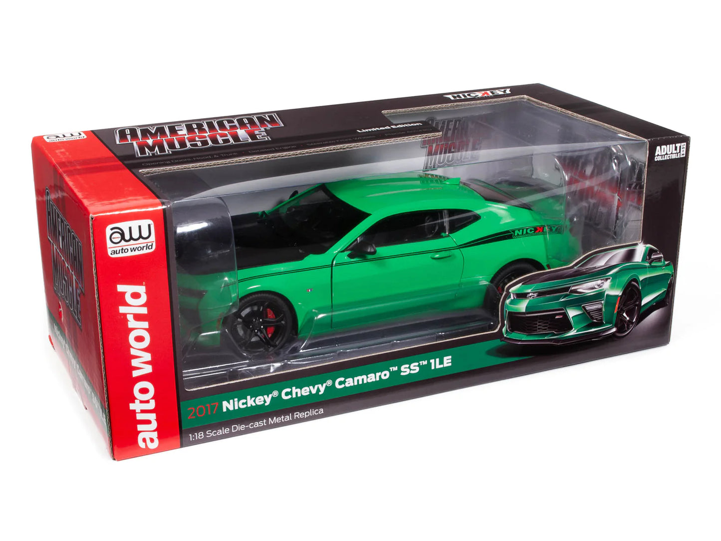 Nickey Chevy Camaro SS 1LE 2017 1/18