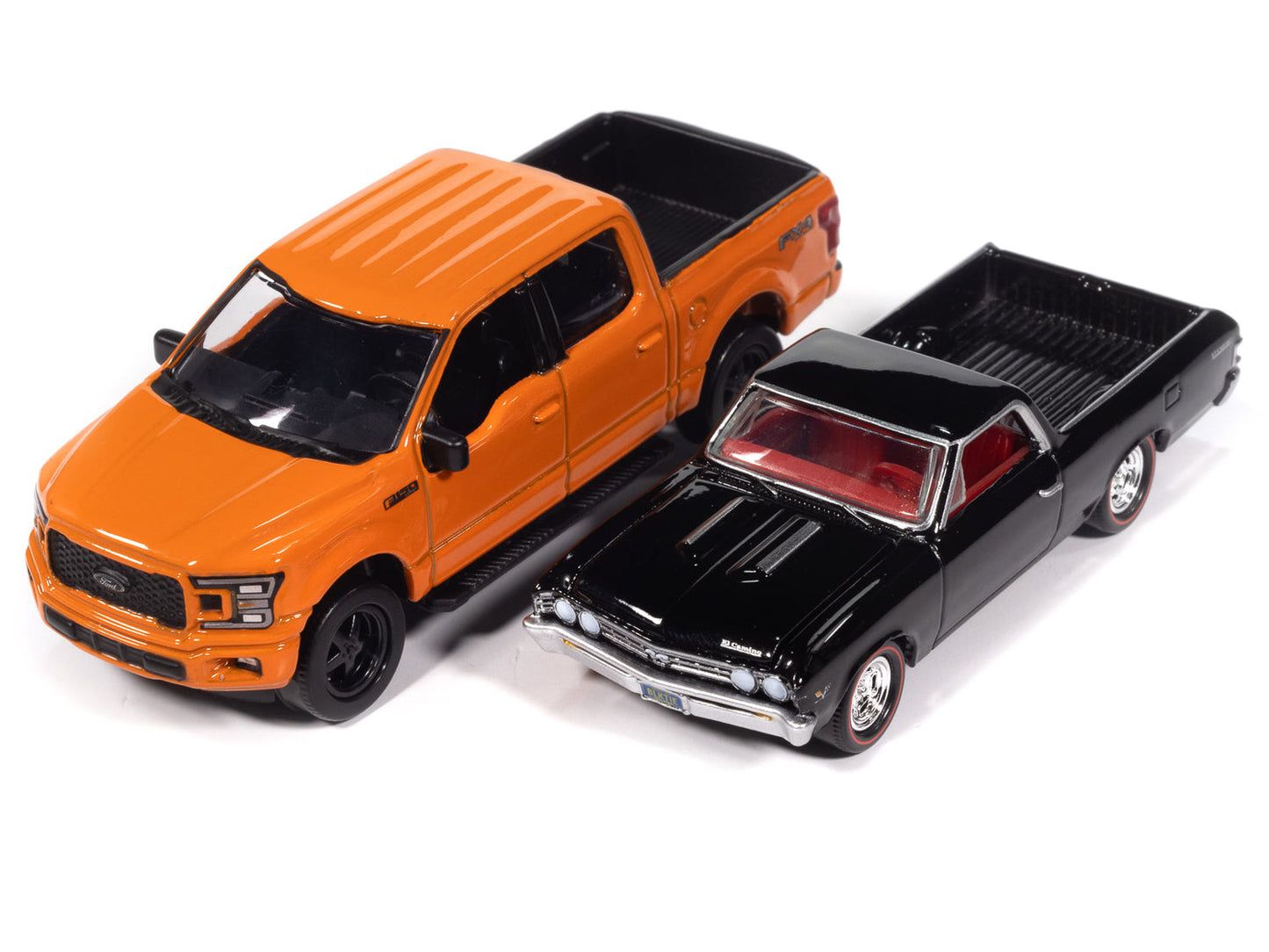 Chevy El Camino SS Custom 1967 & Ford F150 Lariat 2020 1/64