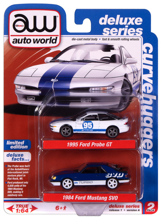 Ford Probe GT 1995 & Ford Mustang SVO 1984 1/64
