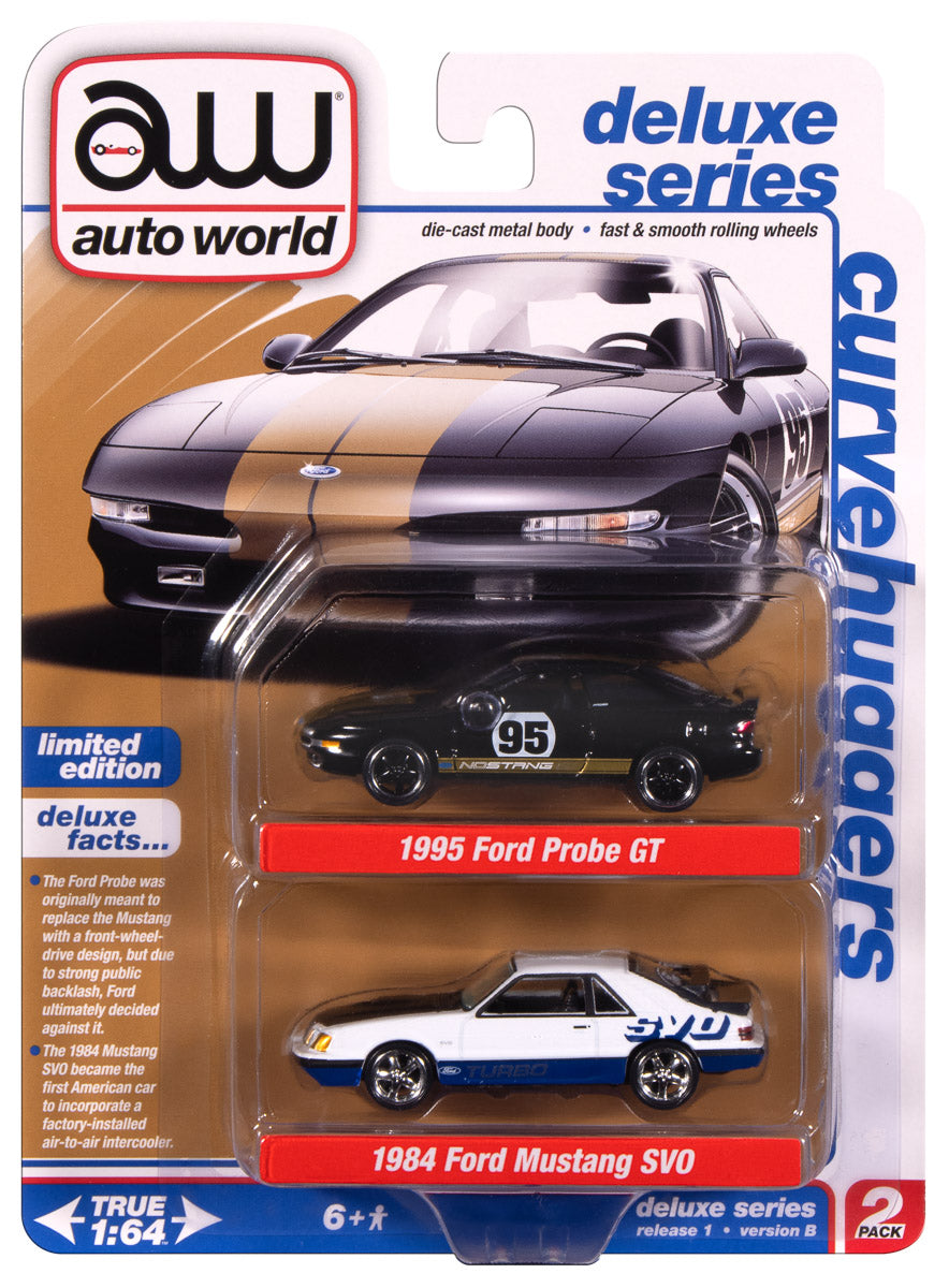 Ford Probe GT 1995 & Ford Mustang SVO 1984 1/64