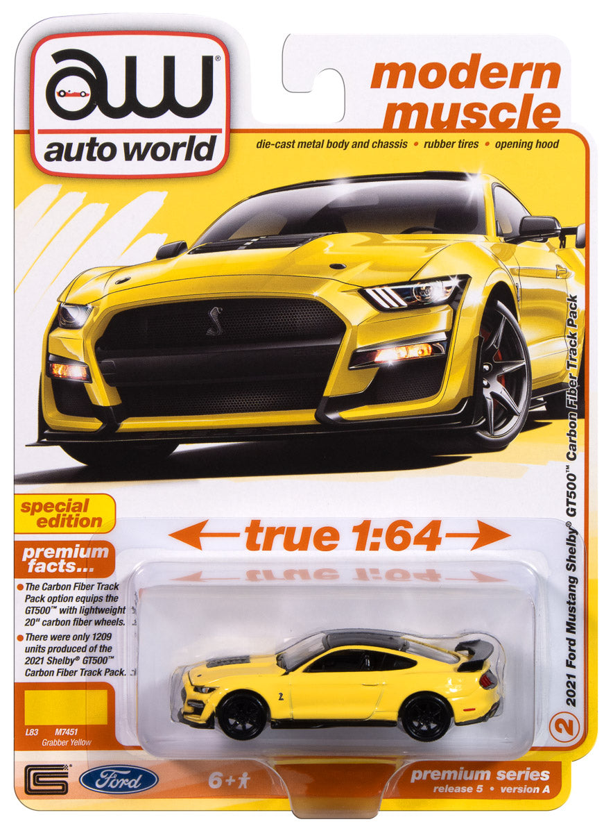 Ford Mustang Shelby GT500 Carbon Fiber 2021 1/64