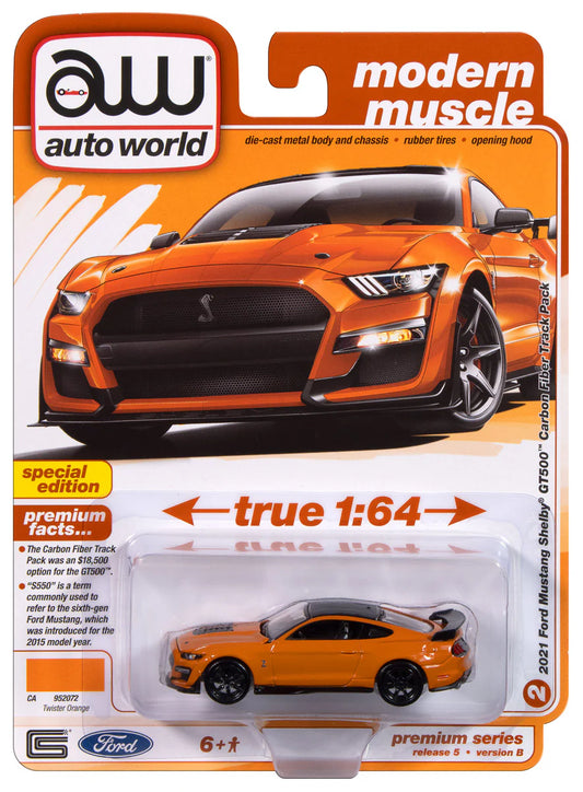 Ford Mustang Shelby GT500 Carbon Fiber Track Pack 2021 1/64