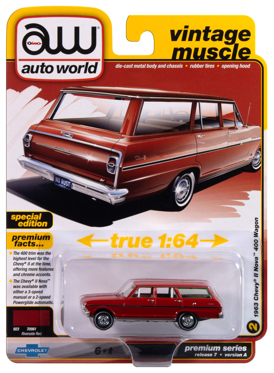 Chevy II Nova 400 Wagon 1963 1/64