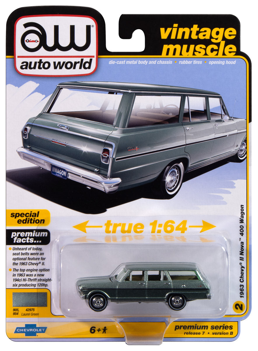 Chevy II Nova 400 Wagon 1963 1/64