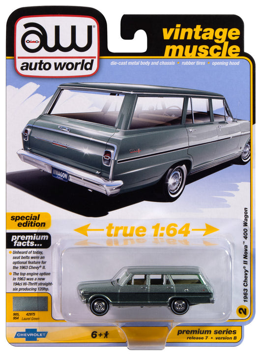 Chevy II Nova 400 Wagon 1963 1/64