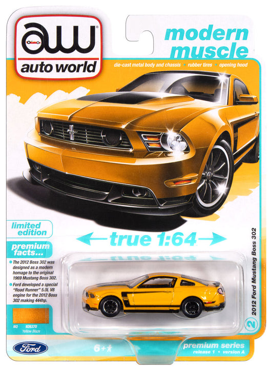 Ford Mustang Boss 302 2012 1/64 - Modern Muscle