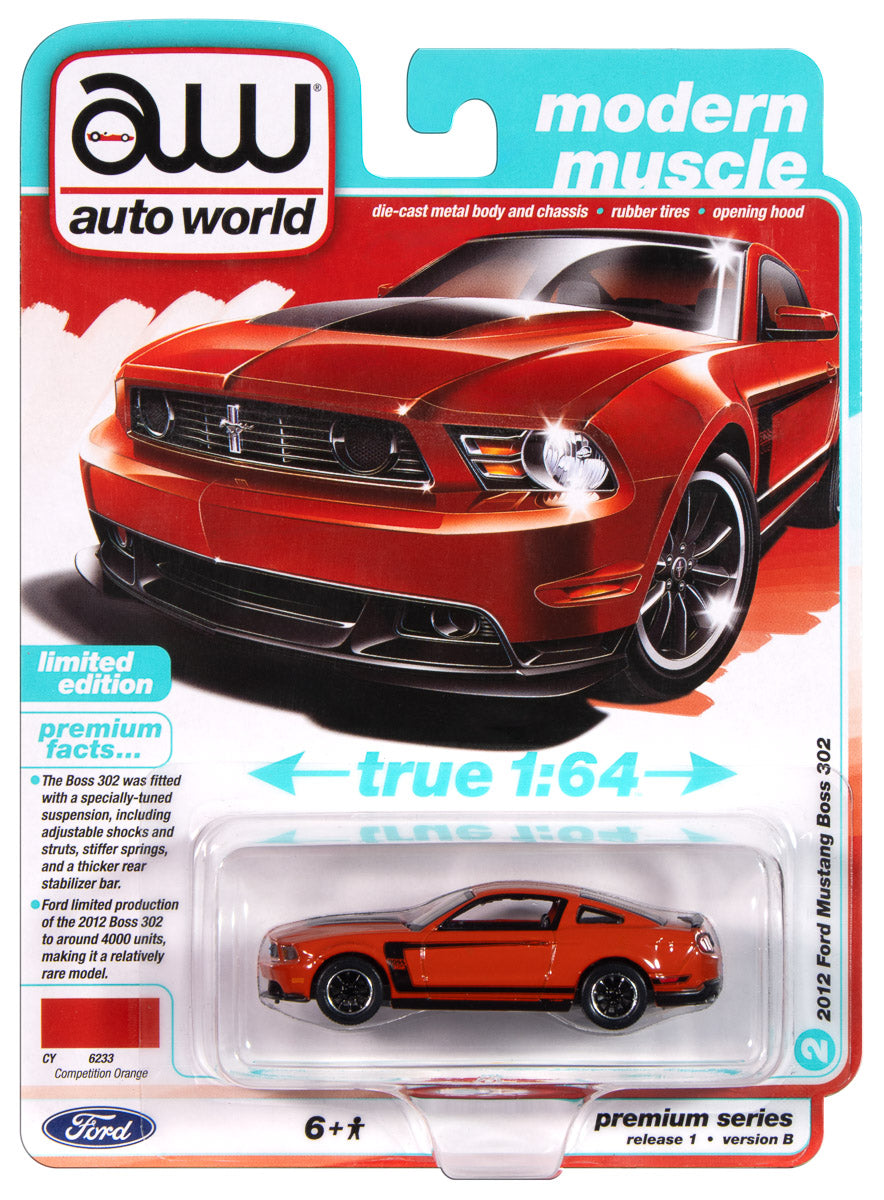 Ford Mustang Boss 302 2012 1/64