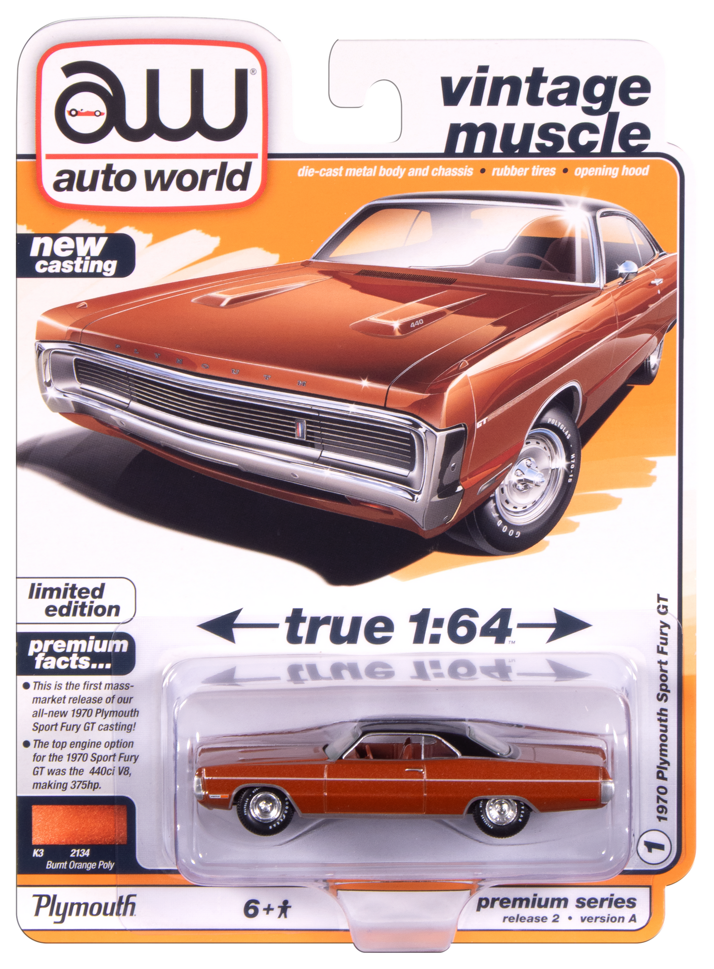 Plymouth Sport Fury GT 1970 1/64