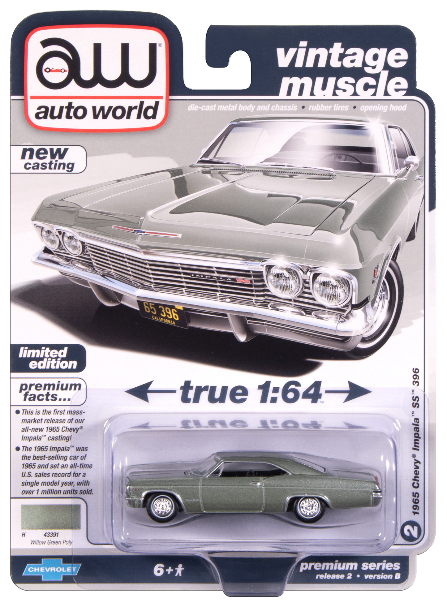 Chevy Impala SS 396 1965 1/64