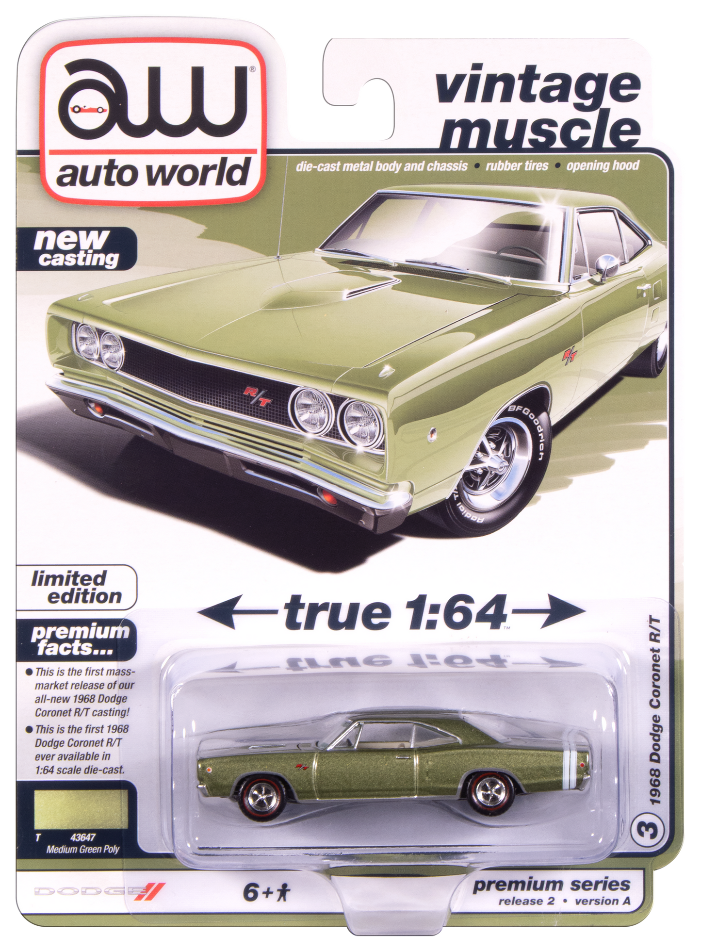 Dodge Coronet R/T 1968 1/64