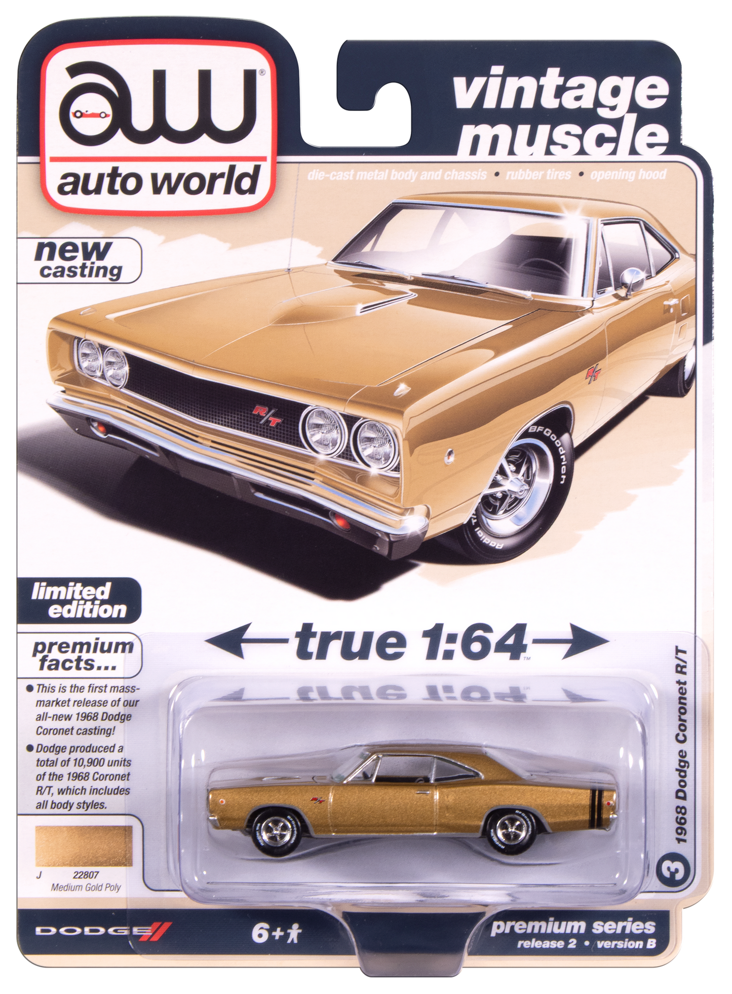 Dodge Coronet R/T 1968 1/64