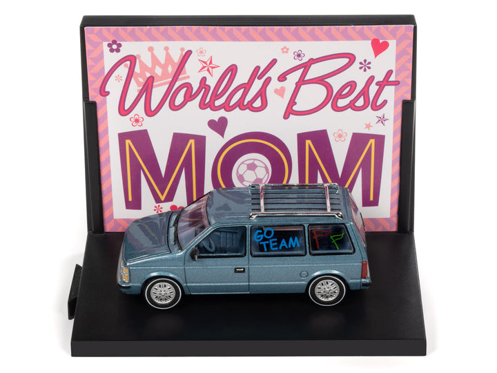 World's Best Mom Dodge Caravan 1984 1/64