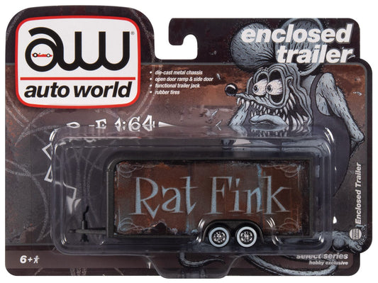 Enclosed Trailer Rat Fink 1/64