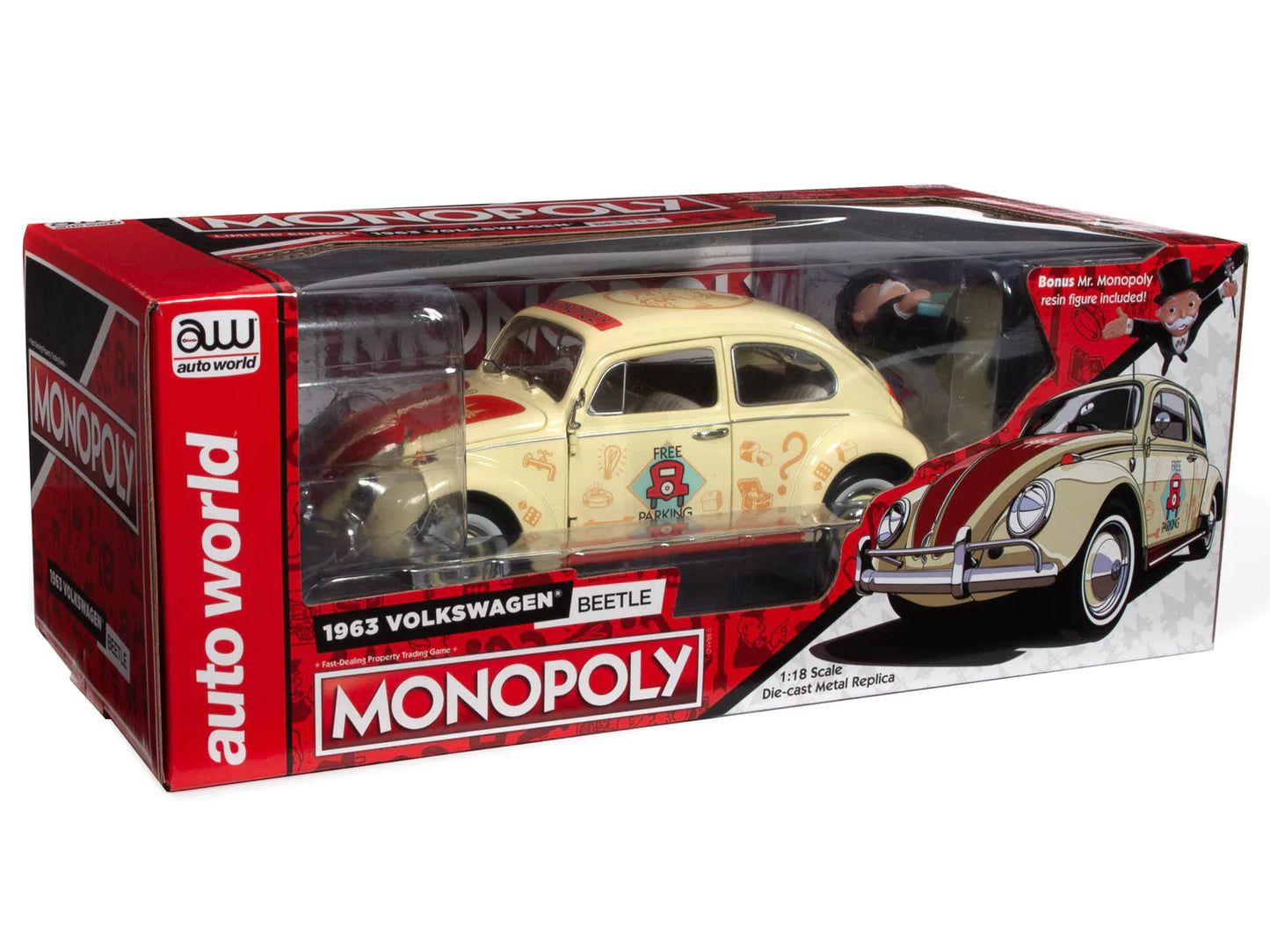 Volkswagen Beetle Monopoly 1963 1/18
