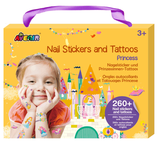 Princess Nail Stickers & Tattoos