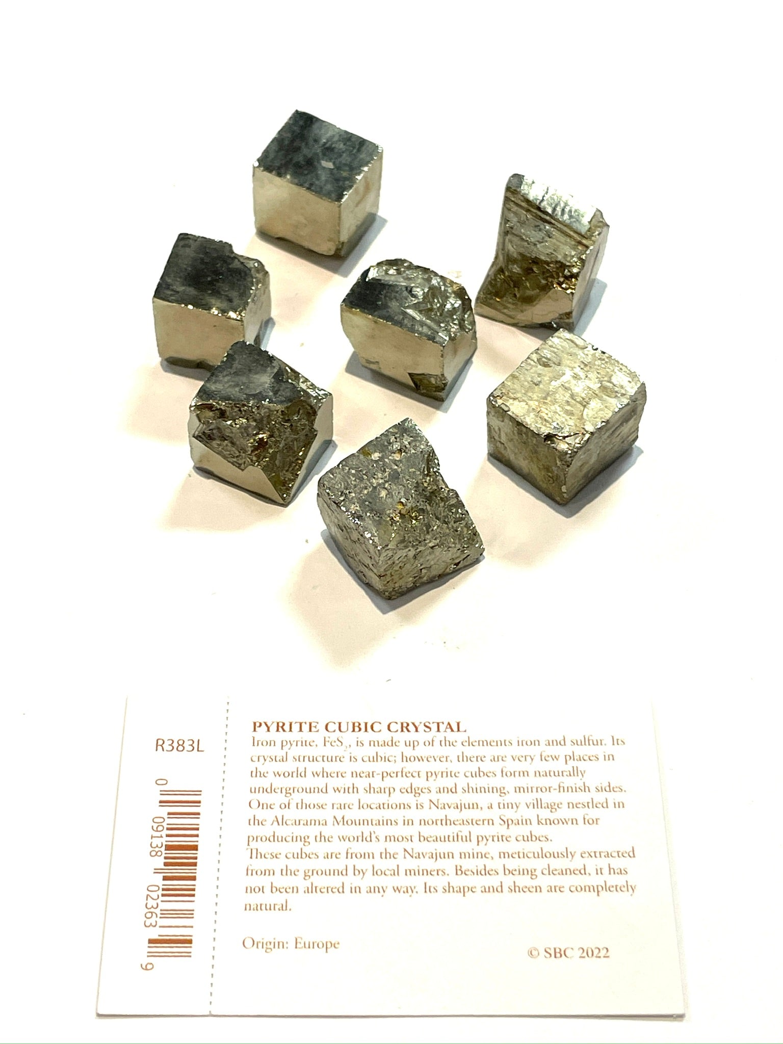 Pyrite Cubic Crystal – Hobby and Toy Central