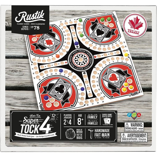 Super Tock 4/Pachisi Game (made in Canada)