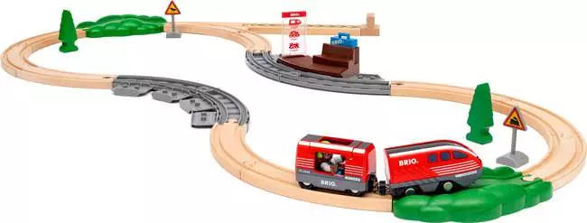 Pull Back Train Set
