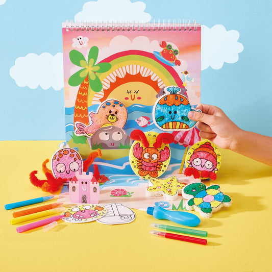 Puffy Pages Activity Book