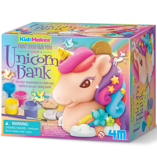 Paint Your Own Glitter Unicorn Bank