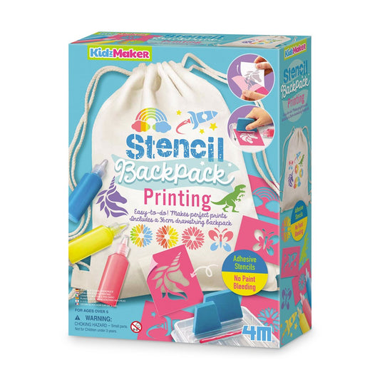 Stencil Backpack Printing Kit