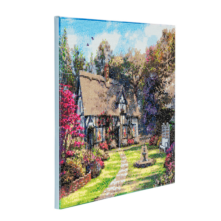 DIY Crystal Art Kit - Country Cottage 40 x 50cm