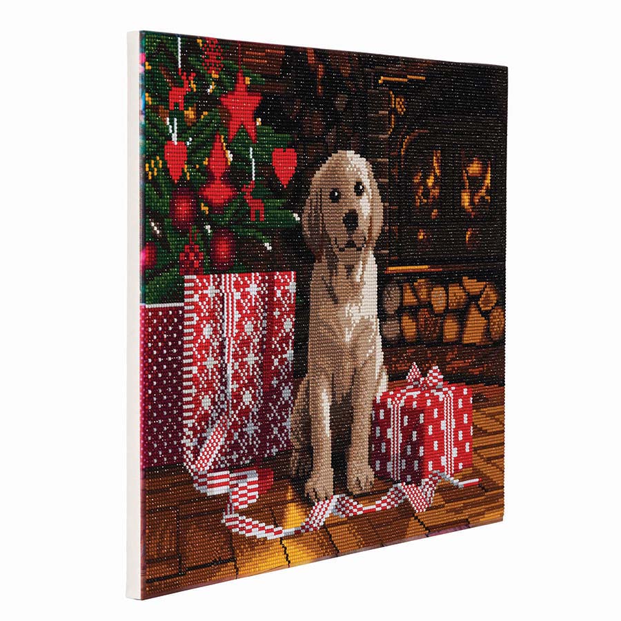 DIY Crystal Art Kit - Labrador Puppy 40 x 50cm