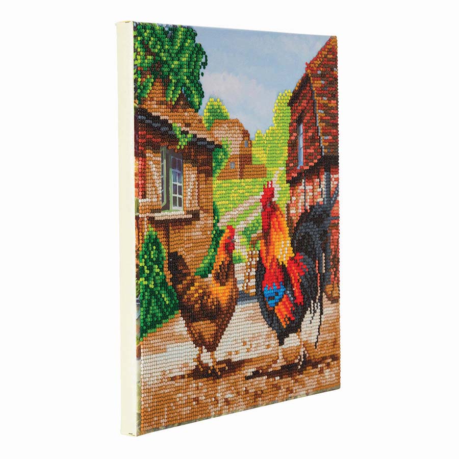 Crystal Art Framed Canvas Kit - Farm 30 x 30cm