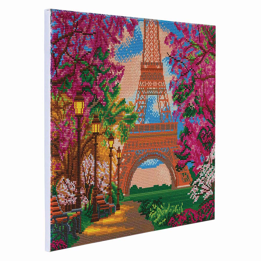 DIY Crystal Art Kit - Paris in Spring 40 x 50cm