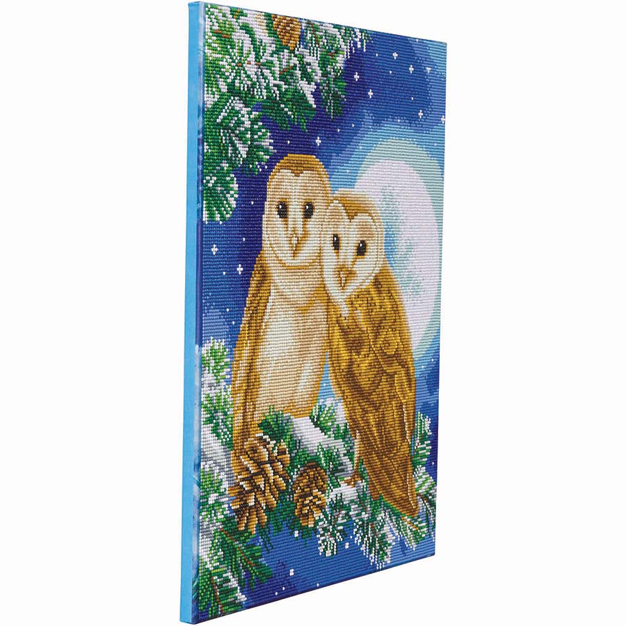 DIY Crystal Art Kit - Moonlight Perch 40 x 50cm