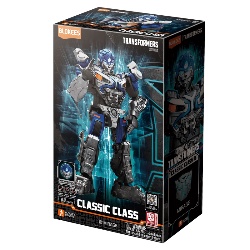 Blokees Transformers Classic Mirage 66pc
