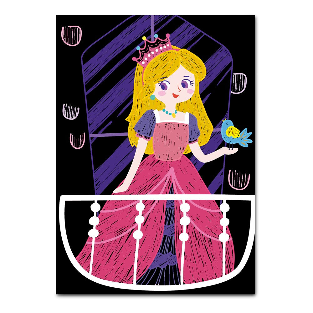 Mini Scratch Book Princess
