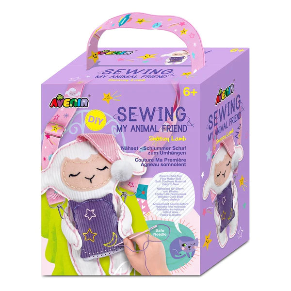 Sewing My Animal Friend Snoozy Lamb