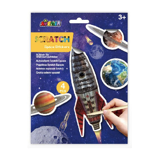Scratch Space Stickers
