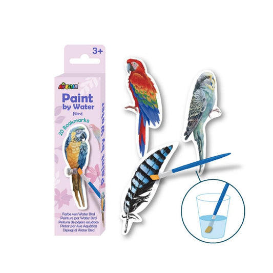 Watercolour Painting Bird 20 Bookmarks