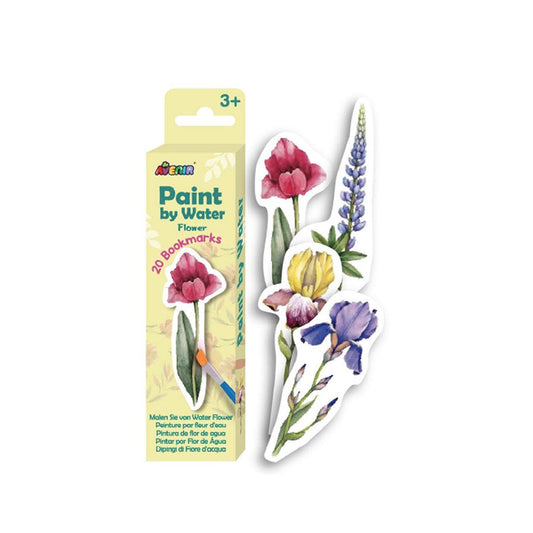 Watercolour Painting Flower 20 Bookmarks