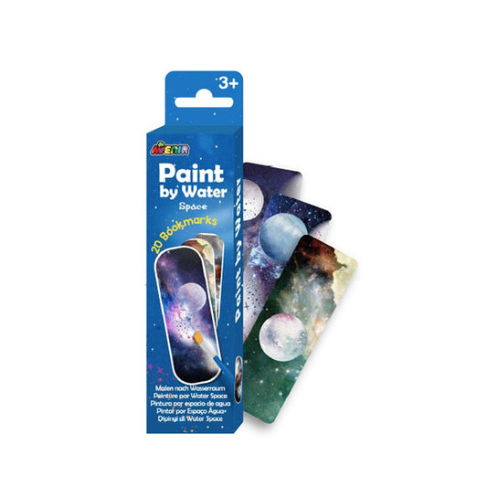 Watercolour Painting Space 20 Bookmarks