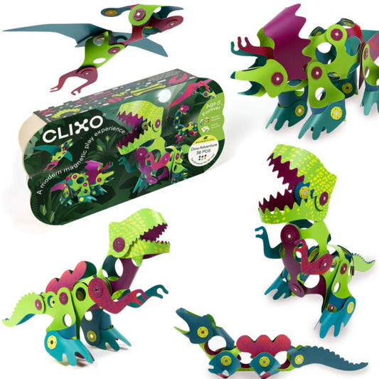 Clixo Dino Adventure 36pc