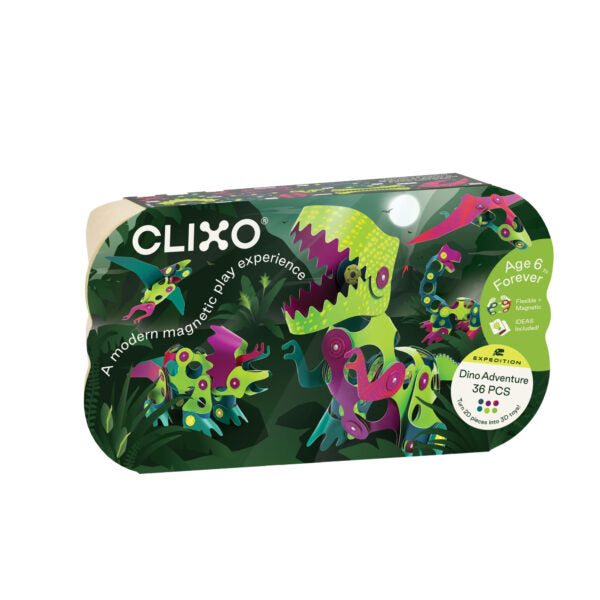 Clixo Dino Adventure 36pc