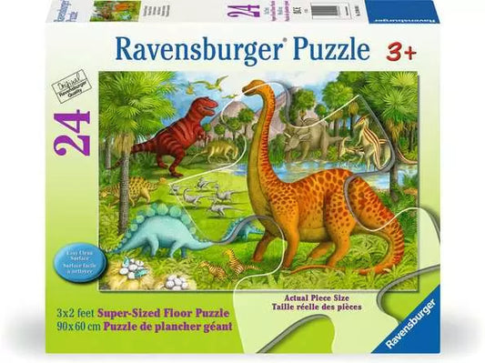 Dinosaur Friends 24pc floor puzzle