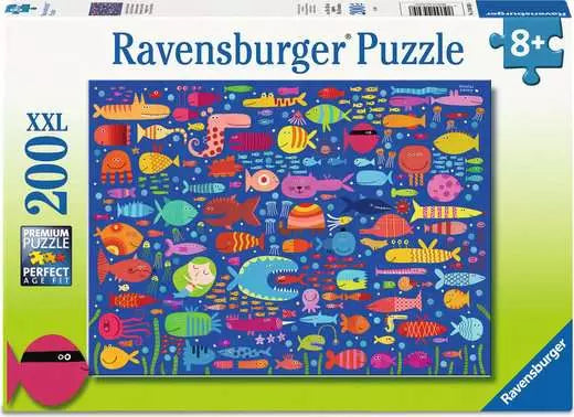Funny Fish Friends 200pc XXL jigsaw puzzle